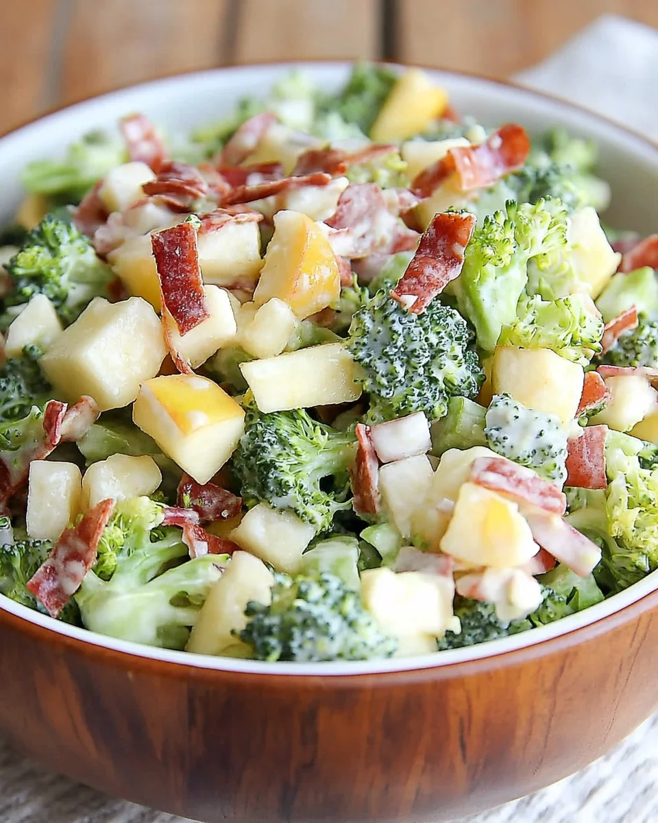 Honeycrisp Apple and Broccoli Salad Honeycrisp