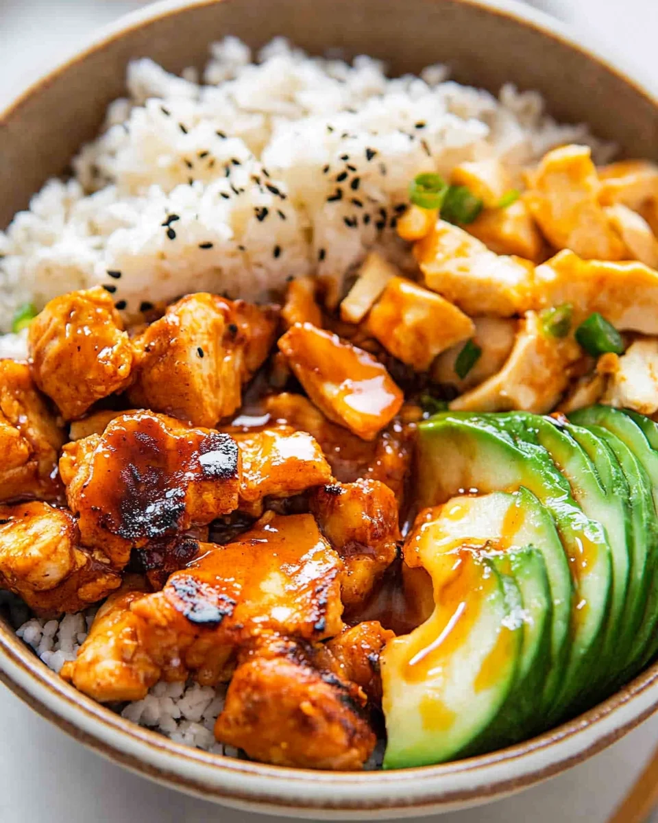 Hot Honey Chicken Bowls Hot