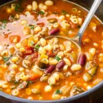 Italian Pasta Fagioli Soup