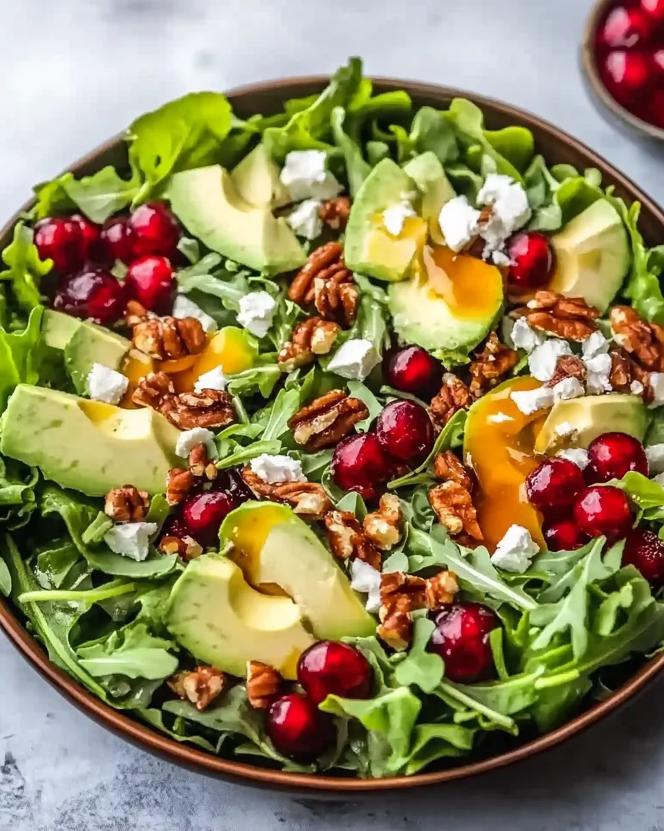 Juicy Christmas Salad with Honey Mustard Dressing Juicy Christmas Salad with Honey Mustard Dressing