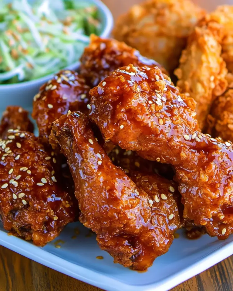 Korean Fried Chicken (Yangnyeom Chicken)