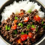 Korean Ground Beef Bowl