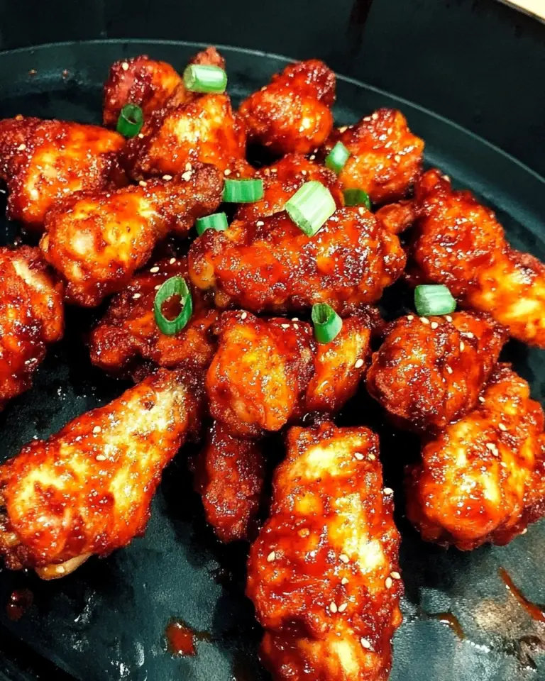 Korean Spicy and Sweet Fried Chicken