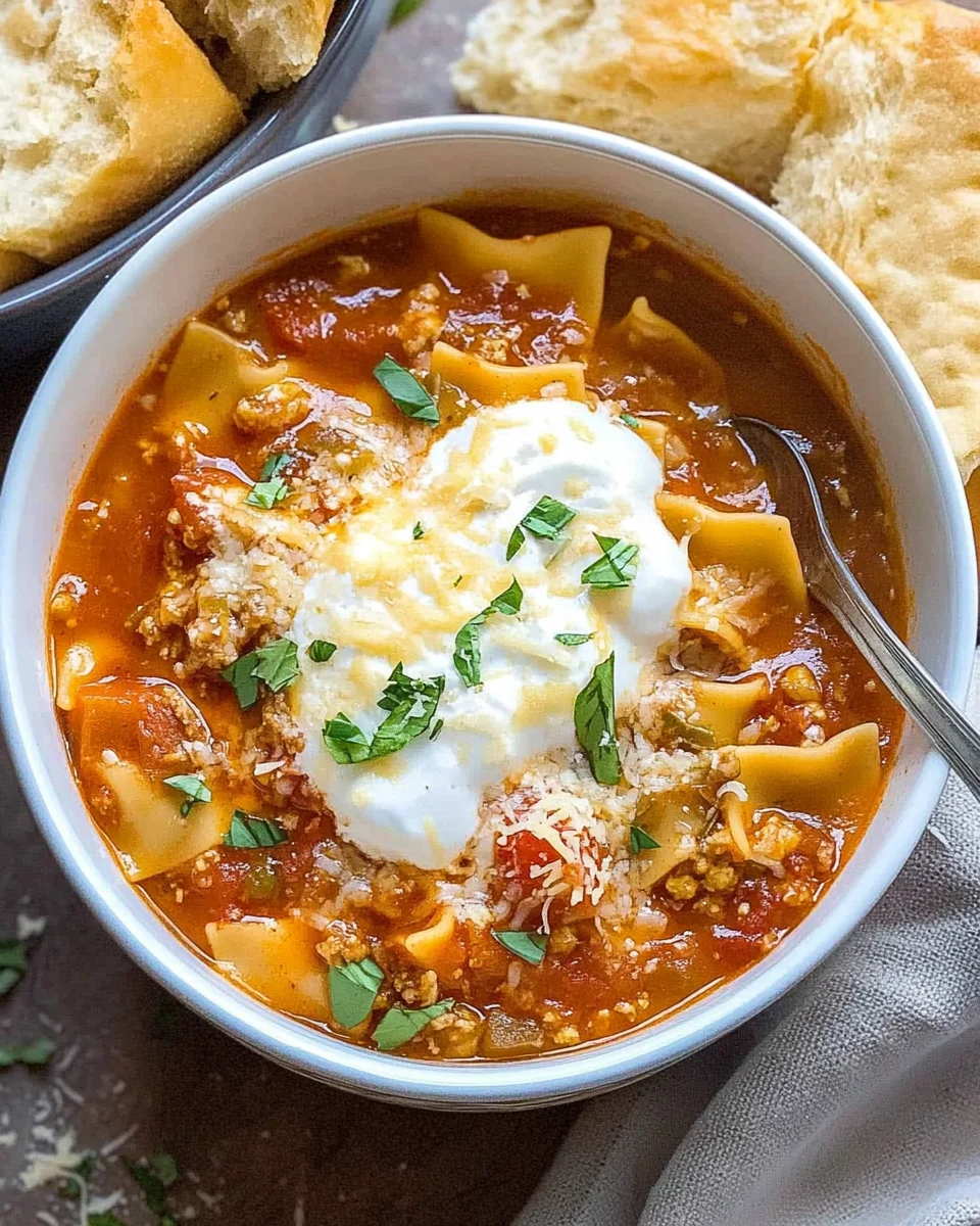 Lasagna Soup Lasagna