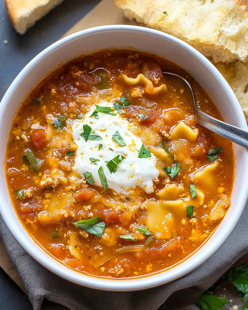 Lasagna Soup Lasagna