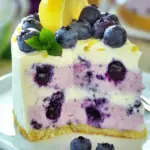 Lemon Blueberry Cheesecake Cake
