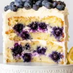 Lemon Blueberry Layer Cake Lemon Blueberry Layer Cake