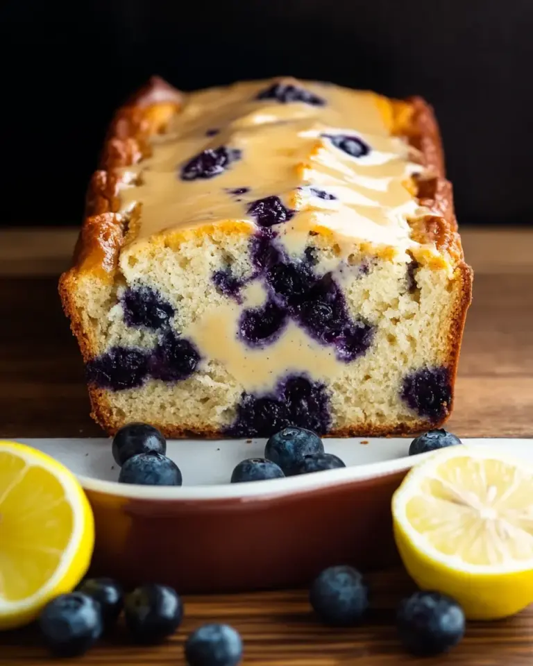 Lemon Blueberry Yogurt Loaf