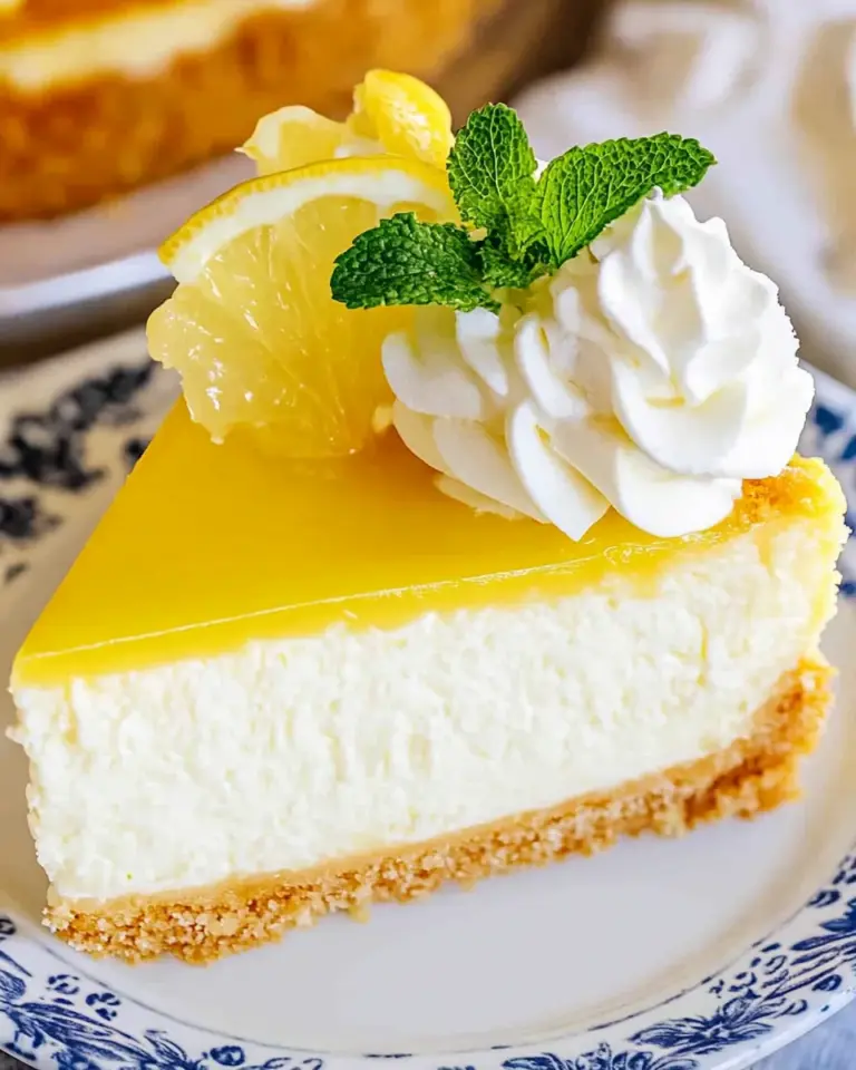 Lemon Cheesecake