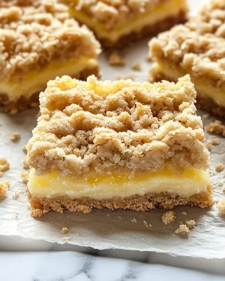 Lemon Crumb Bars