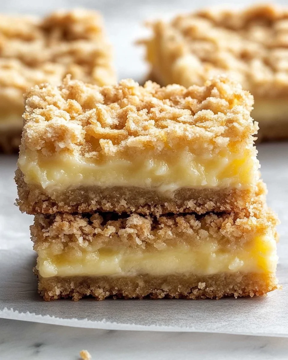 Lemon Crumb Bars Lemon