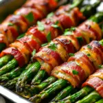 Low Carb Bacon Wrapped Asparagus