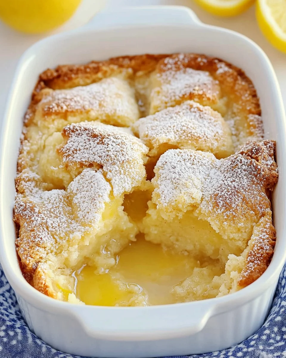 Magic Lemon Cobbler Magic