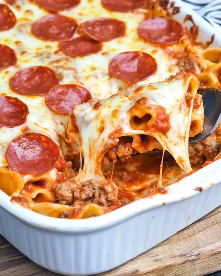 Meat Lover’s Pizza Casserole