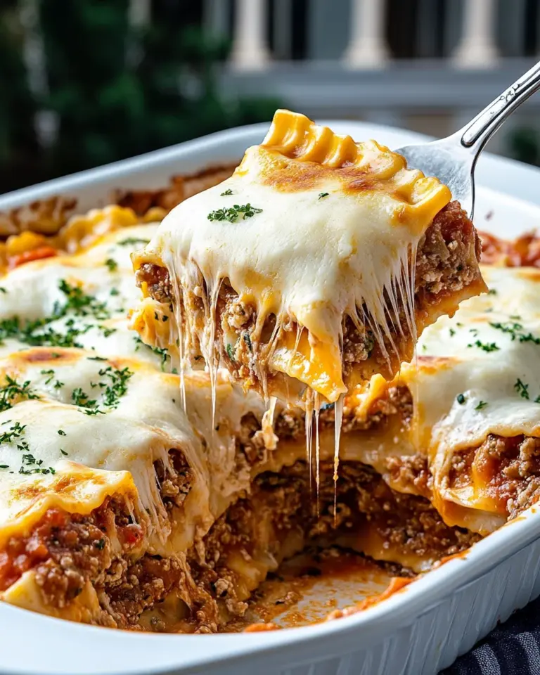Million Dollar Ravioli Casserole