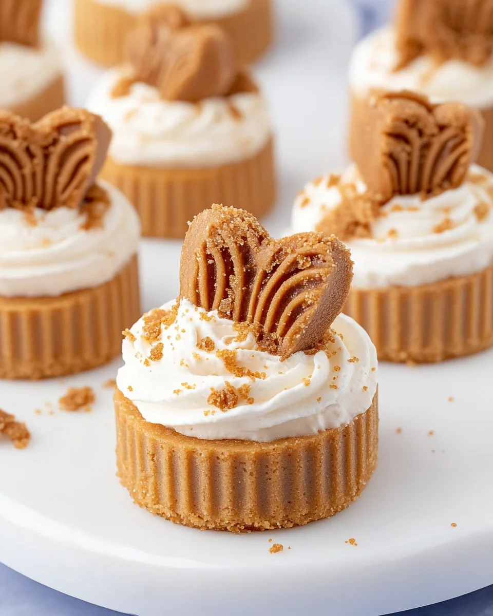 Mini Biscoff Cheesecakes Mini