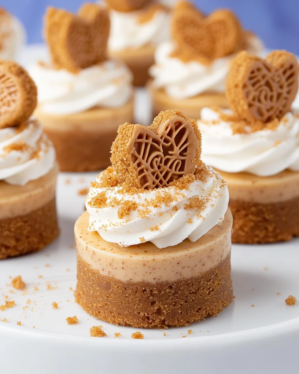 Mini Biscoff Cheesecakes Mini