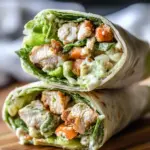 Miso Chicken Caesar Wraps Miso Chicken Caesar Wraps