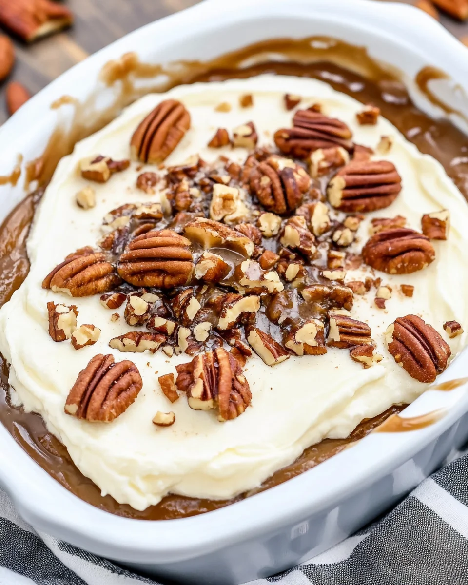 No Bake Pecan Pie Dip