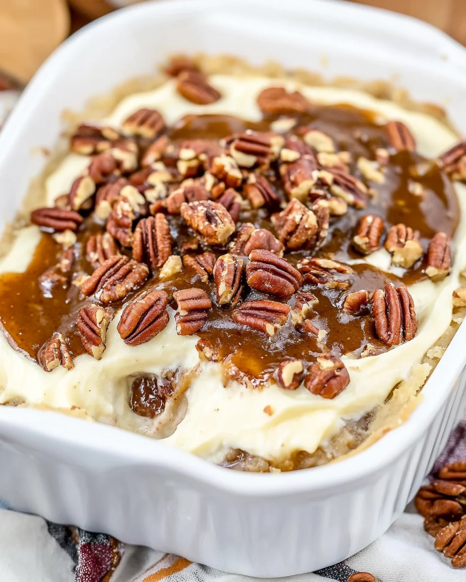 No Bake Pecan Pie Dip No