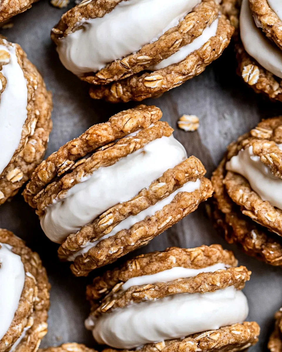 Oatmeal Cream Pies Oatmeal