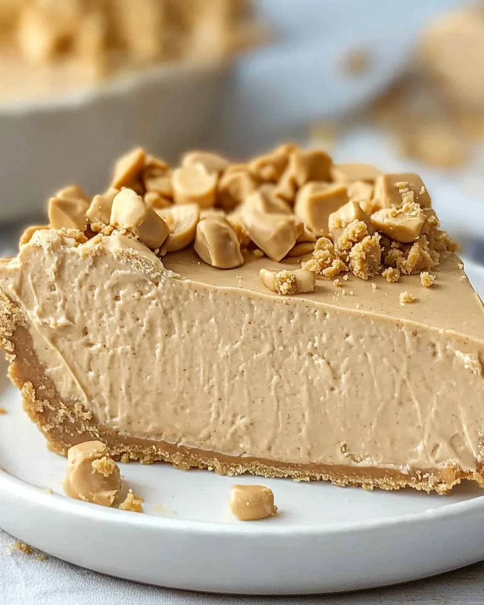 Old Fashioned Peanut Butter Pie Old