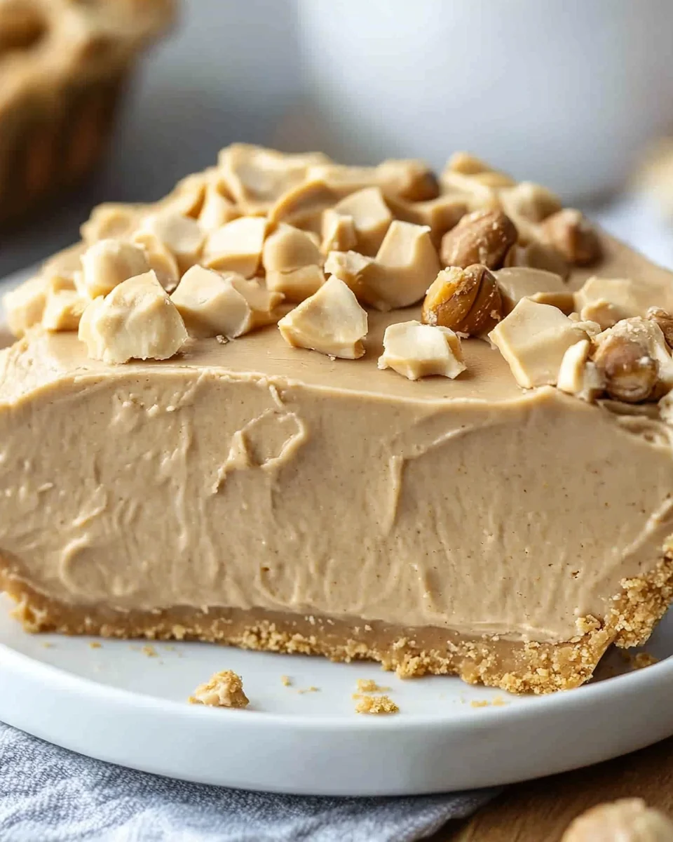 Old Fashioned Peanut Butter Pie Old
