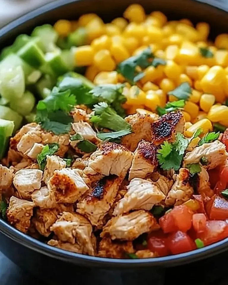 One Pan Chicken Burrito Bowl