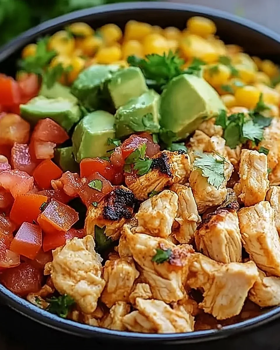 One Pan Chicken Burrito Bowl One