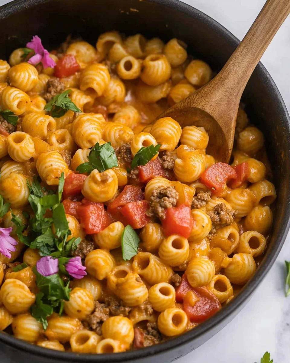 One Pot Taco Pasta Recipe One