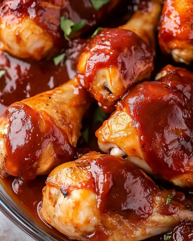 Oven Baked BBQ Chicken Drumsticks