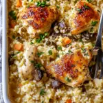 Oven Baked Chicken and Rice