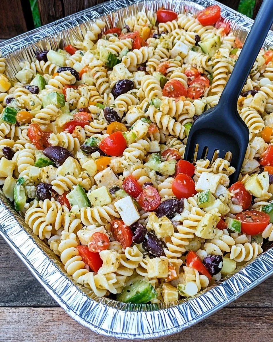Pasta Salad For A Crowd Pasta