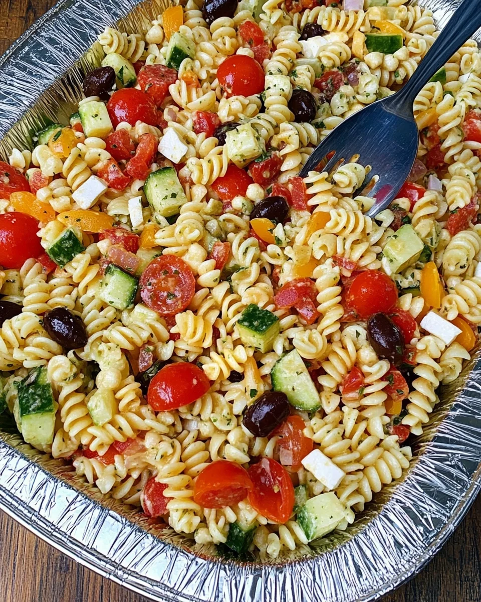 Pasta Salad For A Crowd Pasta