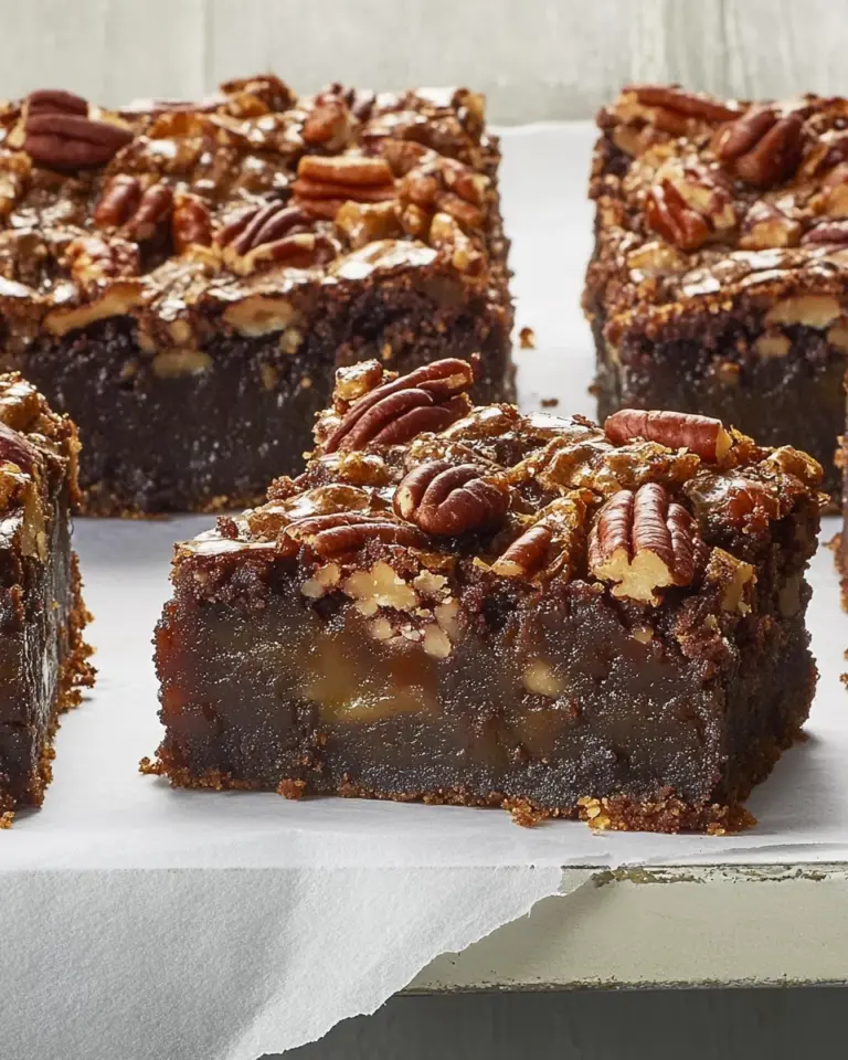 Pecan Pie Brownies