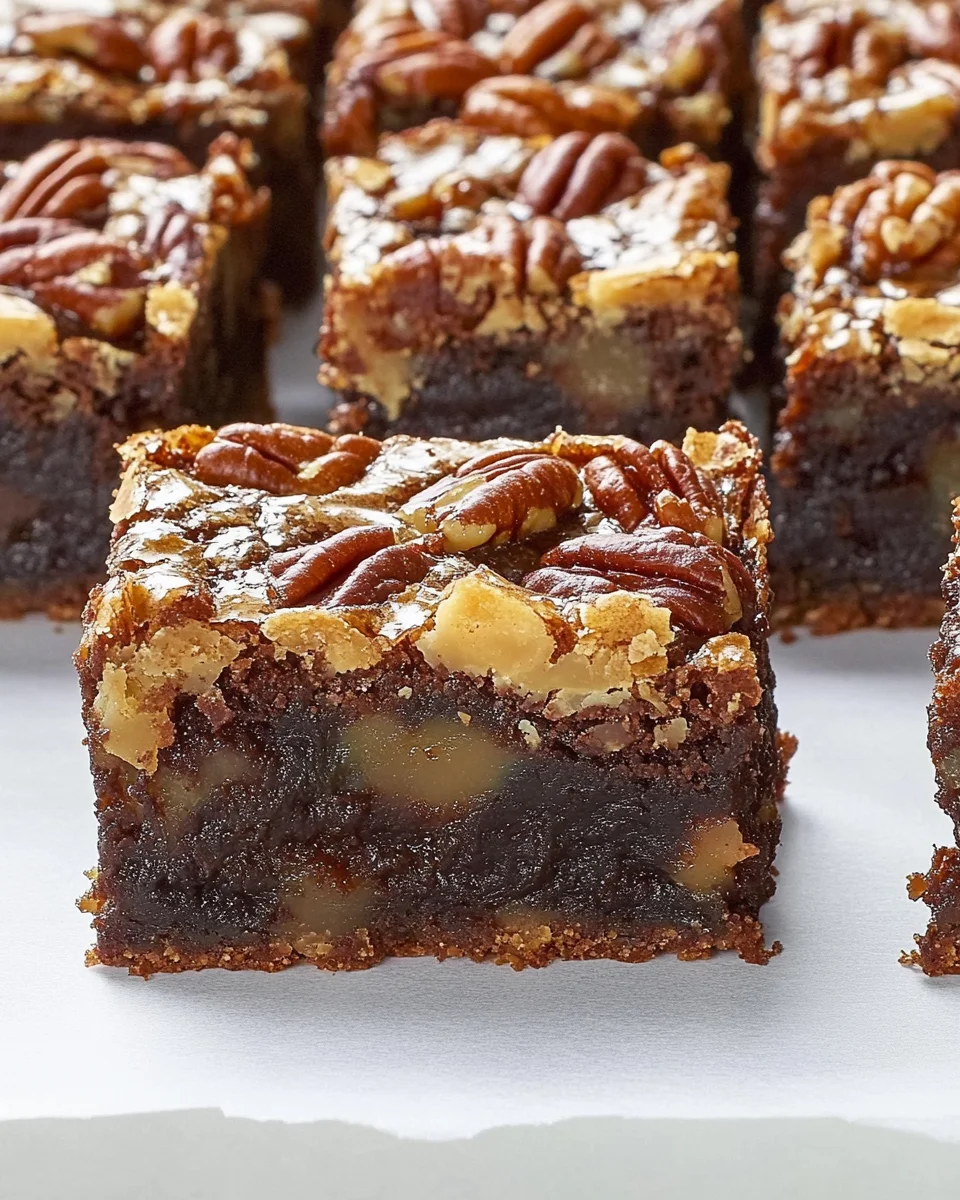 Pecan Pie Brownies Pecan
