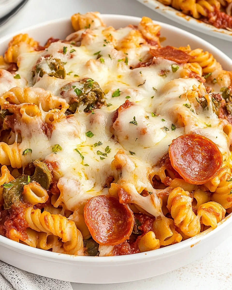 Pizza Pasta Casserole Pizza