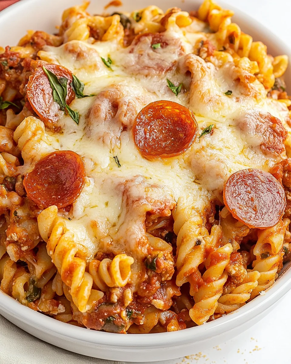 Pizza Pasta Casserole Pizza