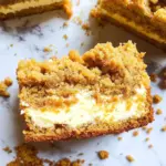 Pumpkin Crumb Cake with Cream Cheese Filling