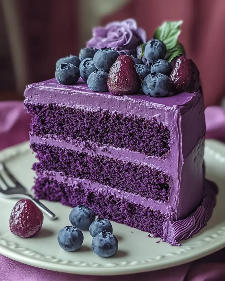 Purple Velvet Cake