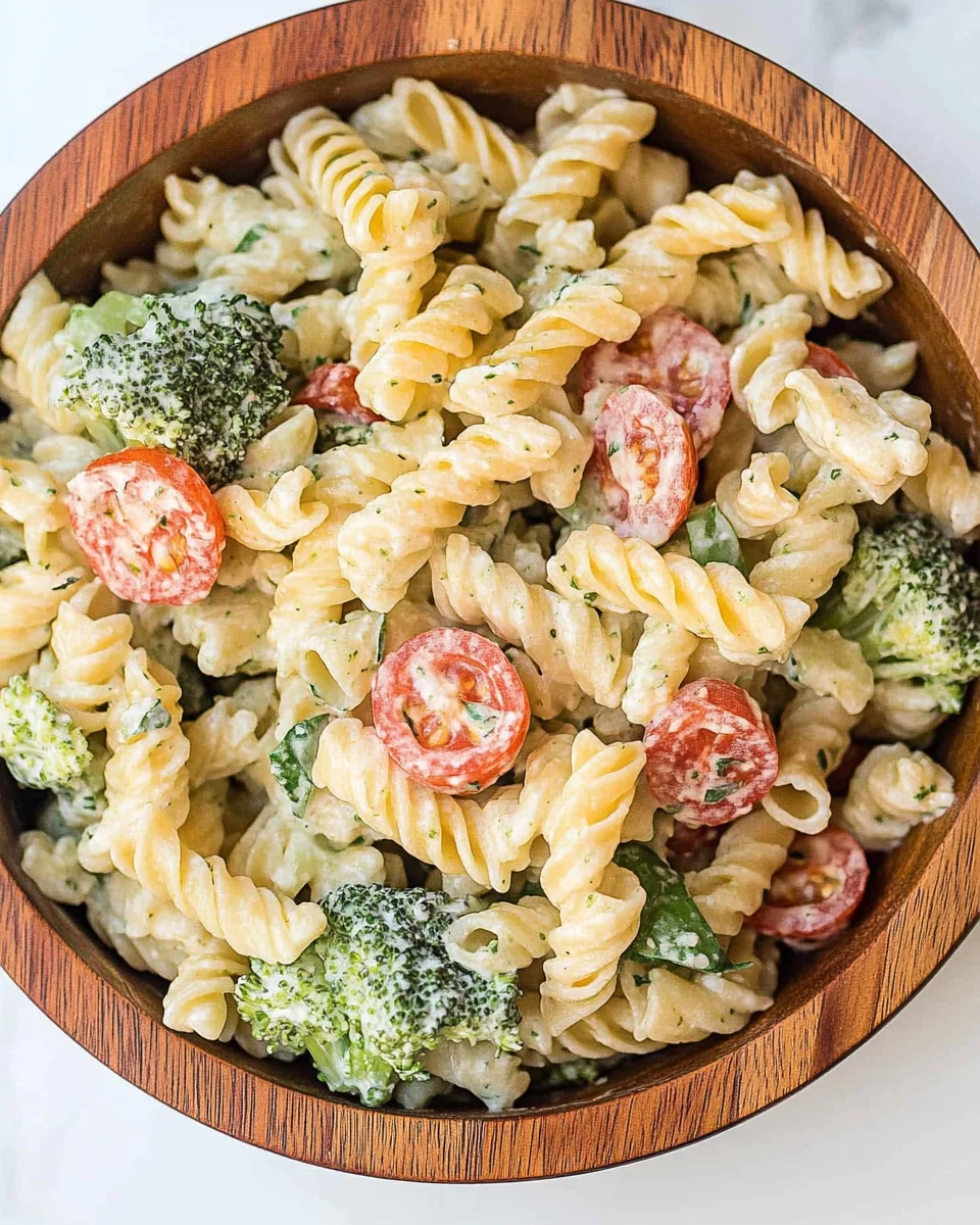 Ranch Pasta Salad 20 Ranch