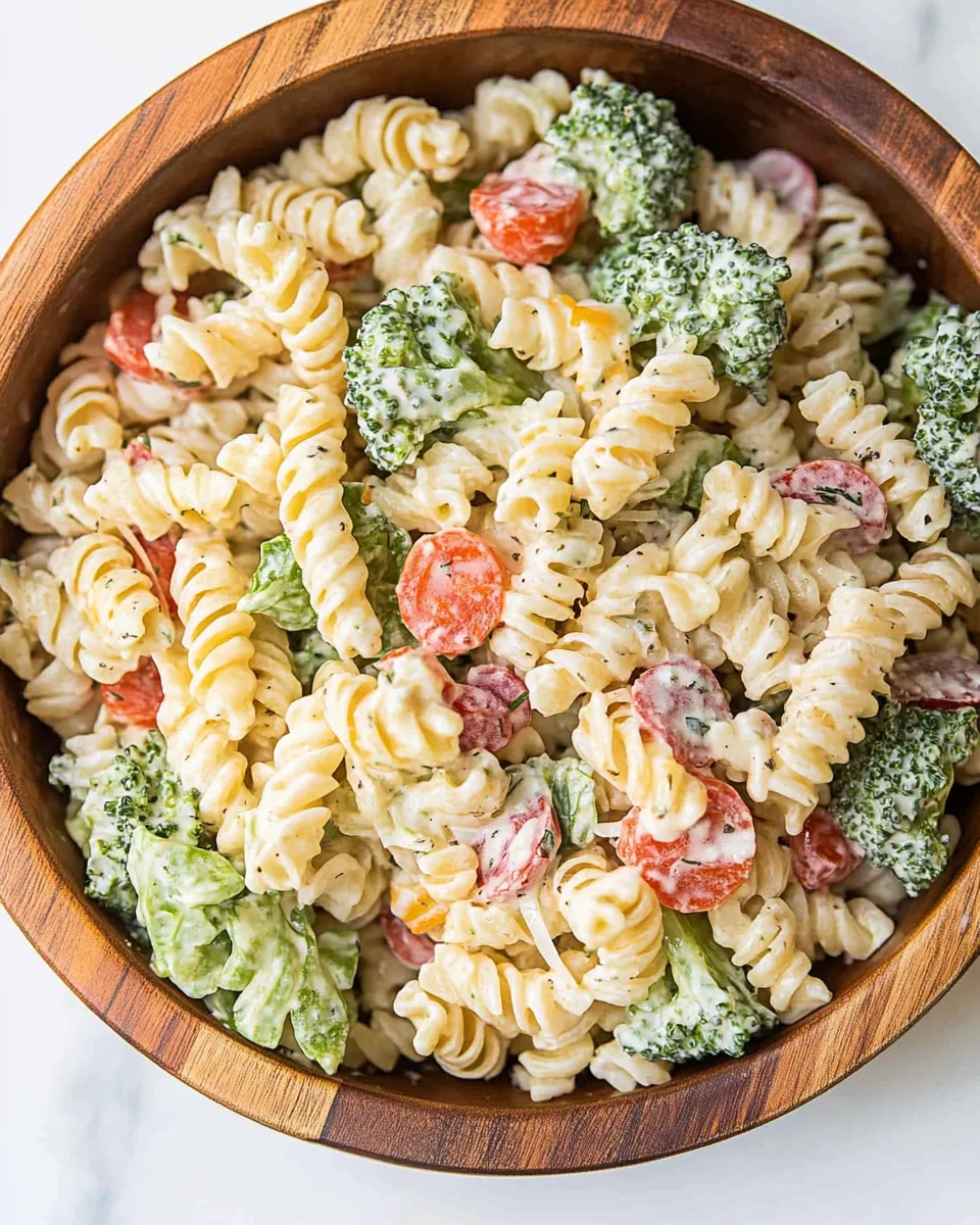 Ranch Pasta Salad 21 Ranch