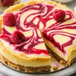 Raspberry Swirl Lemon Cheesecake Raspberry Swirl Lemon Cheesecake