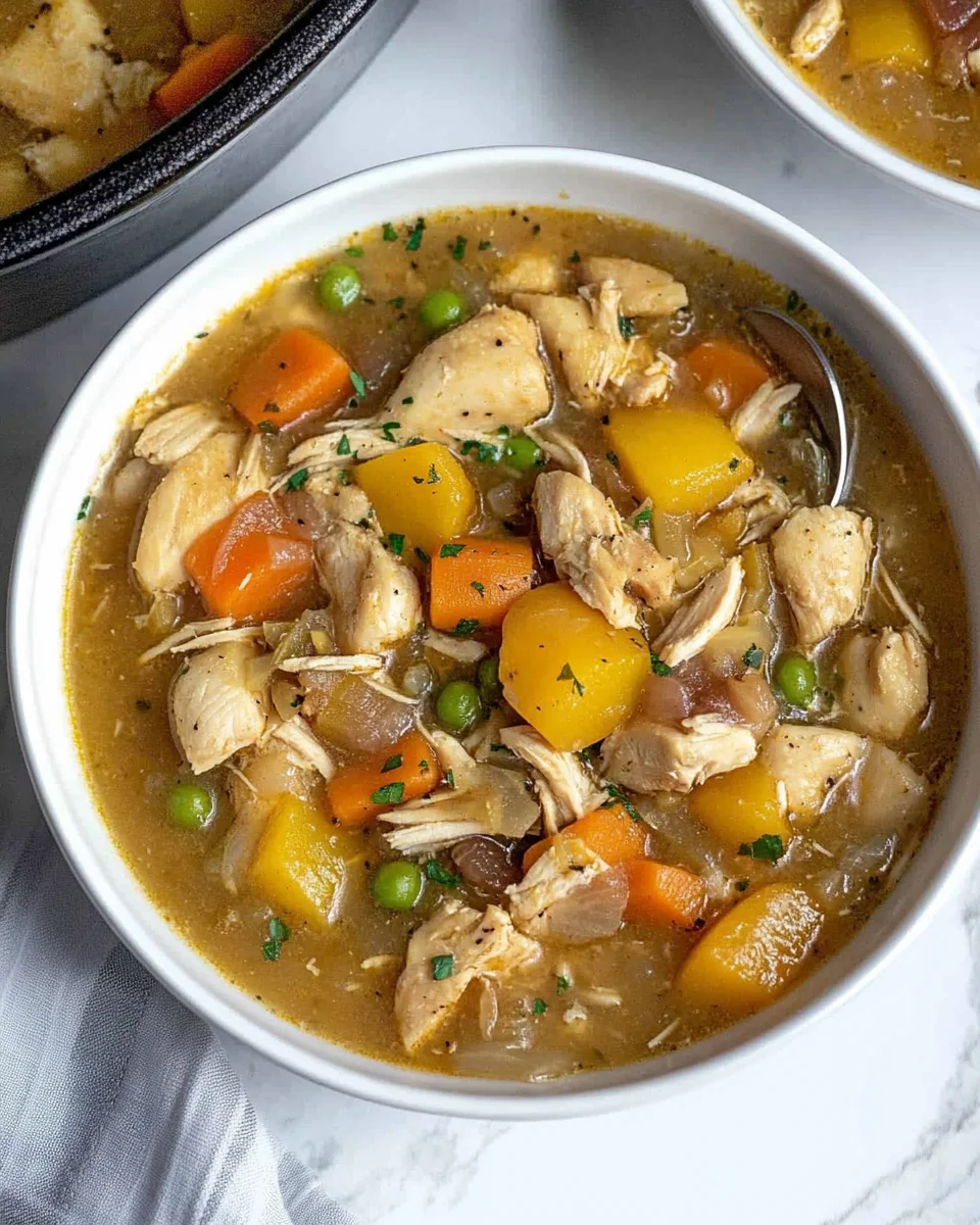 Slow Cooker Chicken Stew Slow