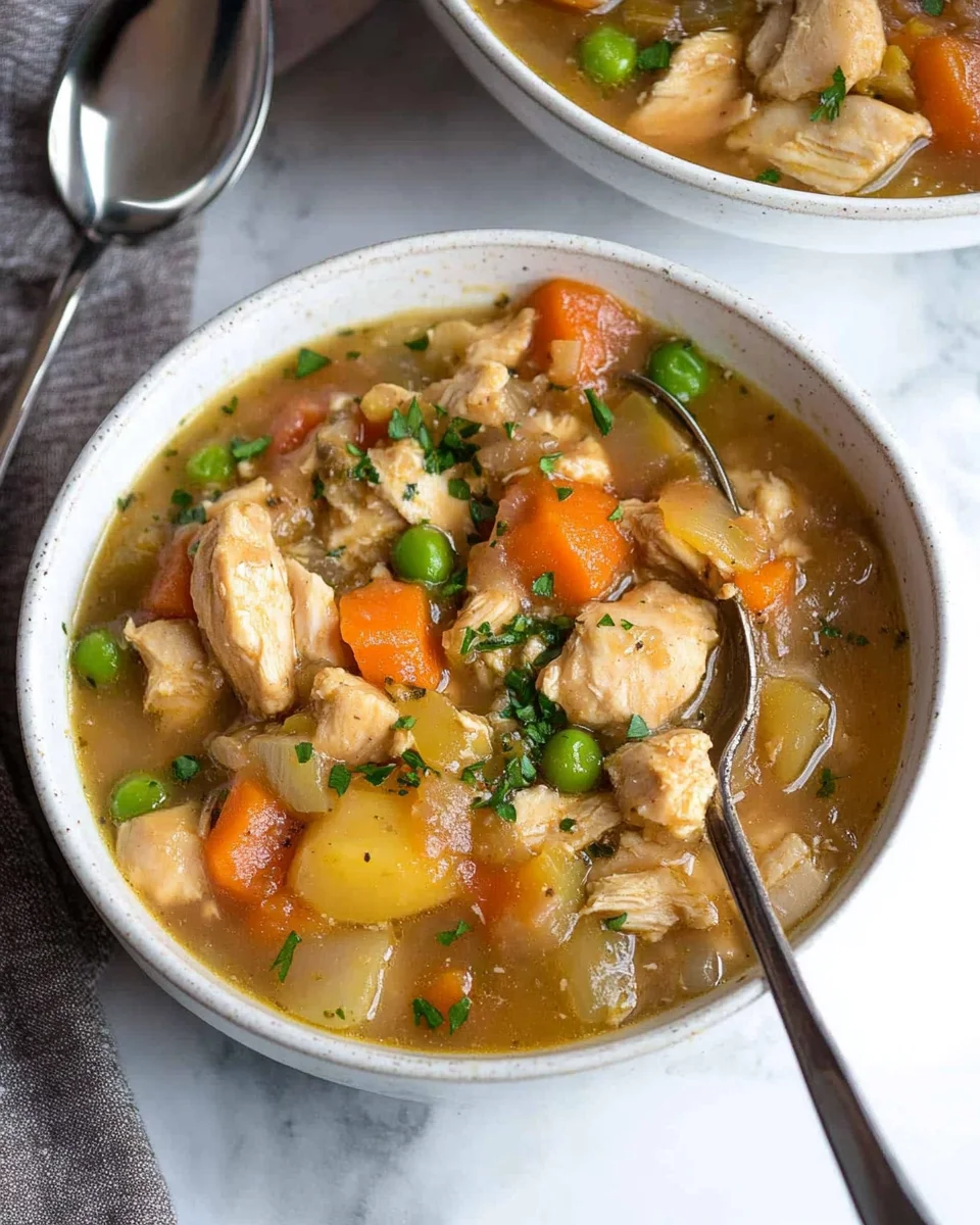 Slow Cooker Chicken Stew Slow