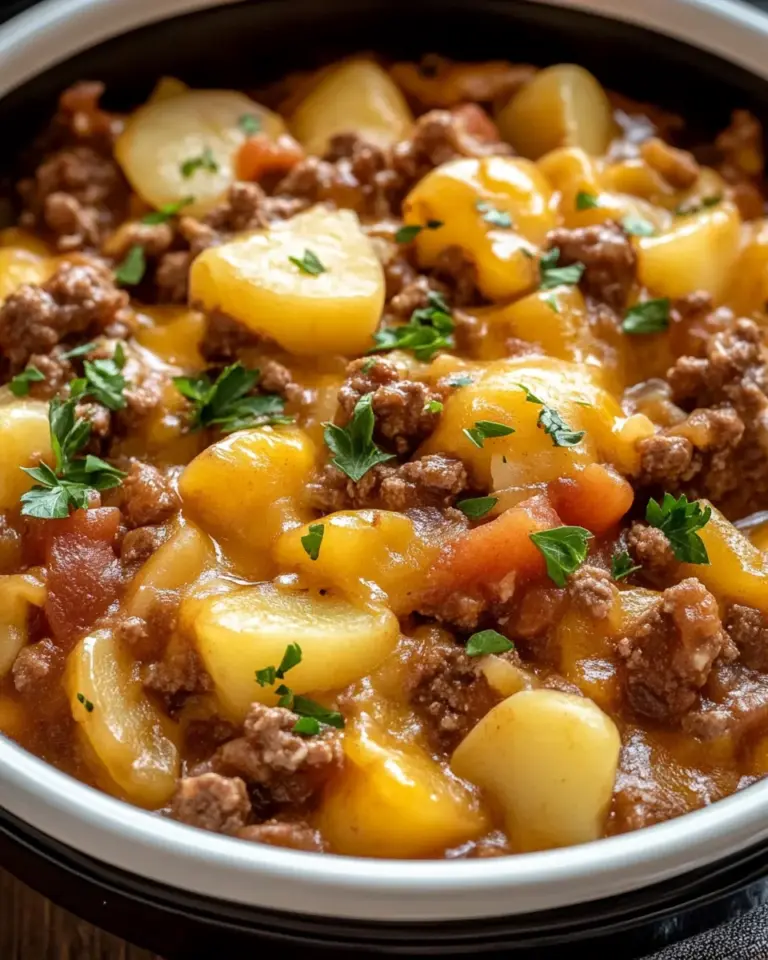 Slow Cooker Cowboy Casserole