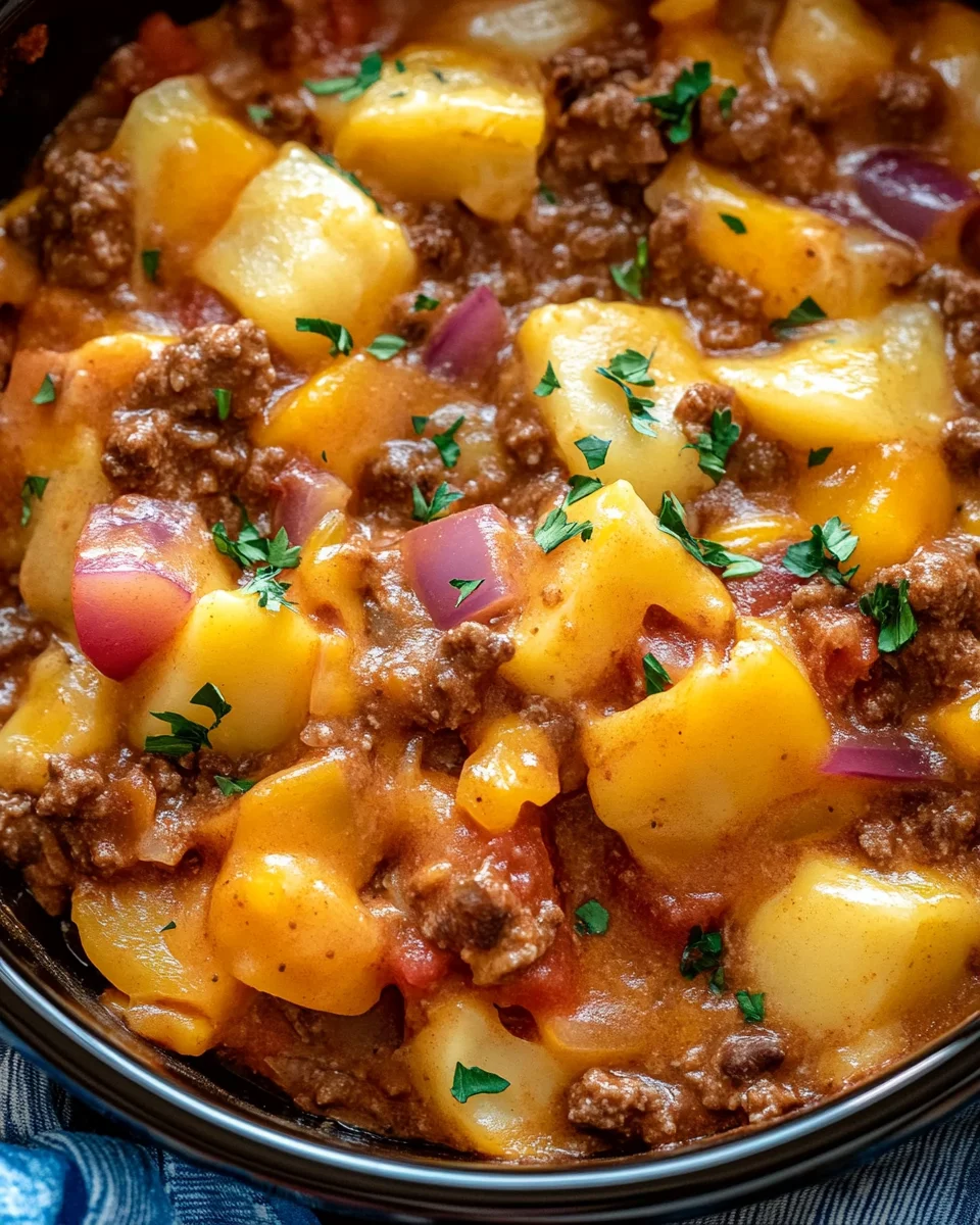 Slow Cooker Cowboy Casserole Slow