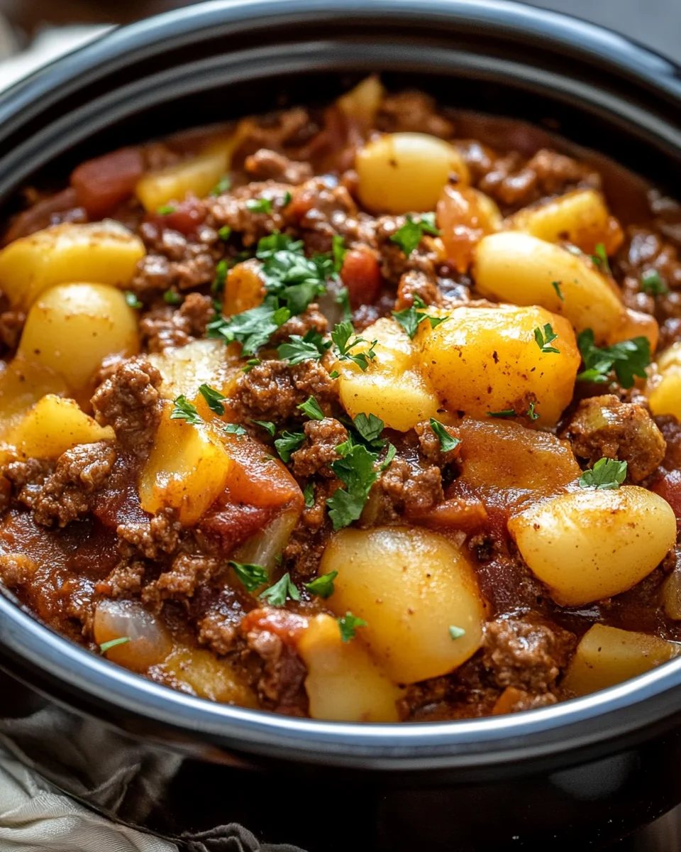 Slow Cooker Cowboy Casserole Slow