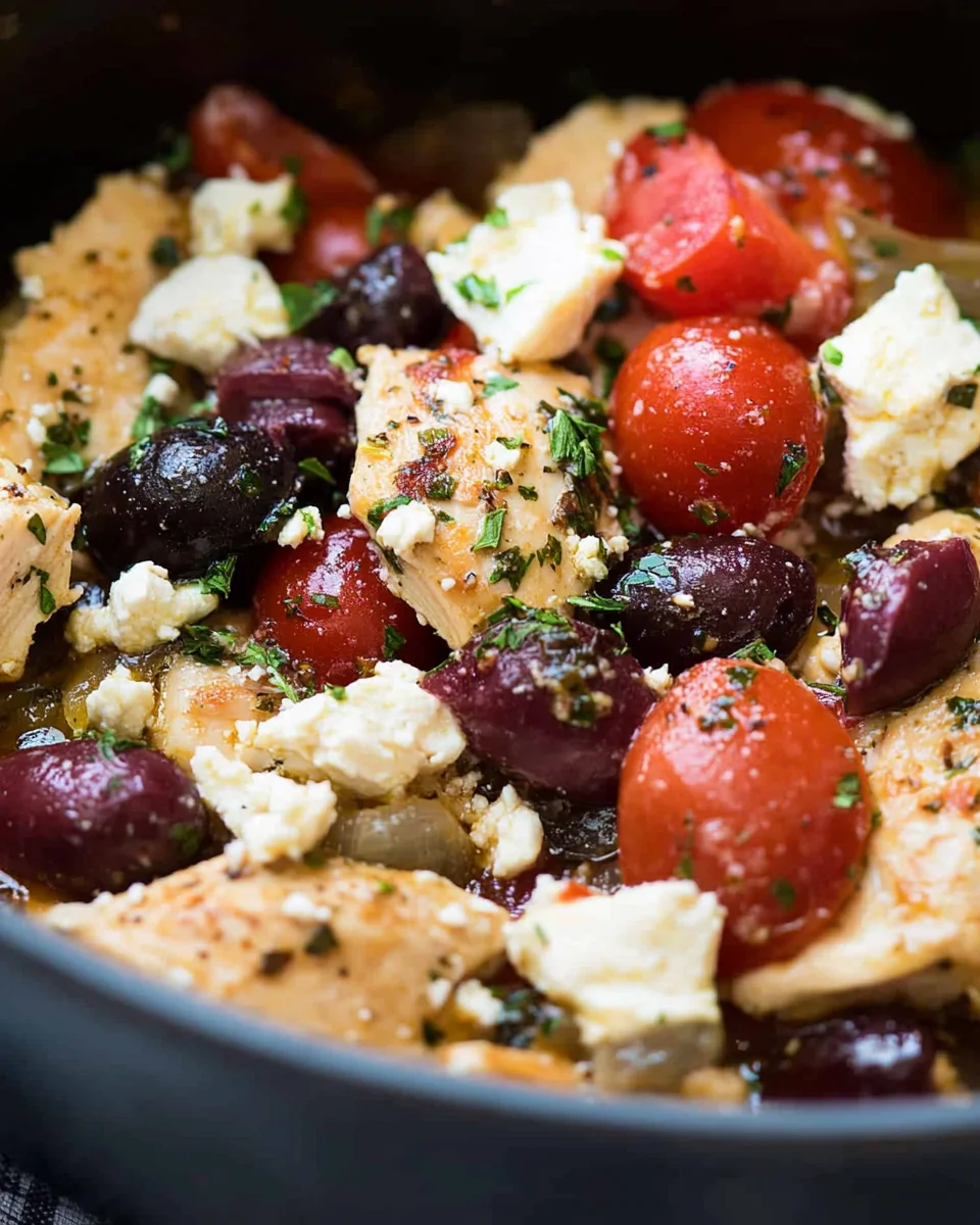 Slow Cooker Greek Chicken Slow