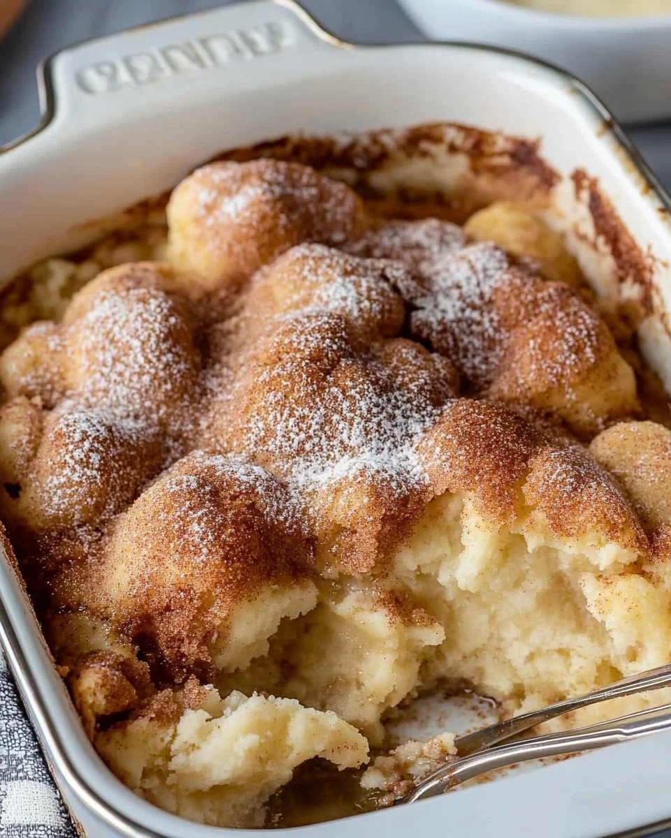 Snickerdoodle Cobbler Snickerdoodle